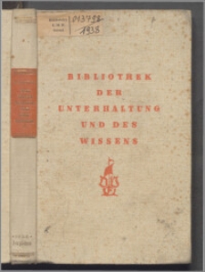 Bibliothek der Unterhaltung und des Wissens 1938, Bd. 7