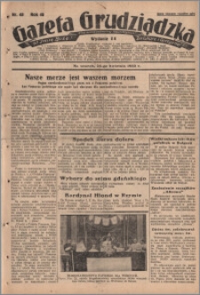 Gazeta Grudziądzka 1933.04.25. R. 40 nr 48