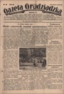 Gazeta Grudziądzka 1933.07.20. R. 40 nr 84