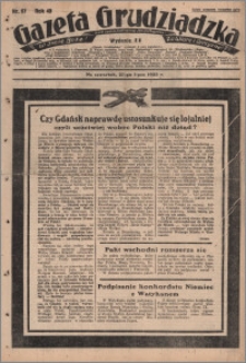 Gazeta Grudziądzka 1933.07.27. R. 40 nr 87