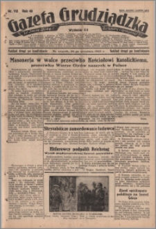 Gazeta Grudziądzka 1933.09.26. R. 40 nr 113