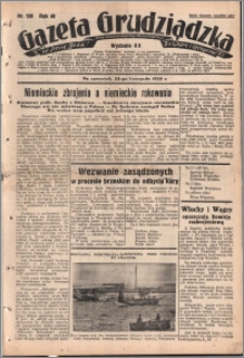 Gazeta Grudziądzka 1933.11.23. R. 40 nr 138