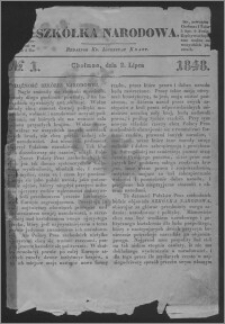 Szkółka Narodowa 1848.07.02, No. 1
