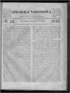 Szkółka Narodowa 1848.09.22, No. 13