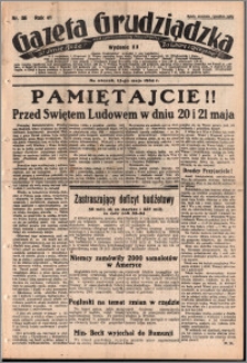 Gazeta Grudziądzka 1934.05.15. R. 41 nr 56