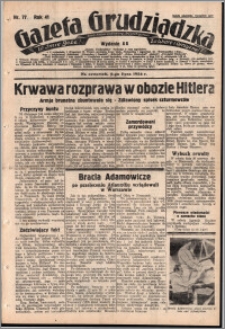 Gazeta Grudziądzka 1934.07.05. R. 41 nr 77
