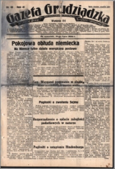 Gazeta Grudziądzka 1934.07.19. R. 41 nr 83