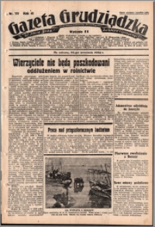 Gazeta Grudziądzka 1934.09.22. R. 41 nr 111