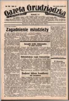 Gazeta Grudziądzka 1934.10.18. R. 41 nr 122