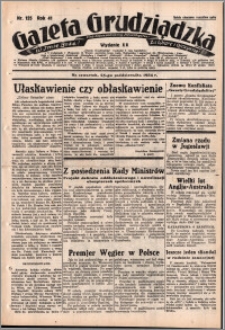 Gazeta Grudziądzka 1934.10.25. R. 41 nr 125