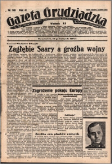 Gazeta Grudziądzka 1934.11.29. R. 41 nr 140