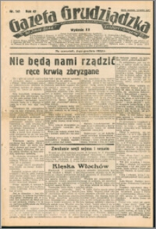 Gazeta Grudziądzka 1935.12.05. R. 42 nr 141