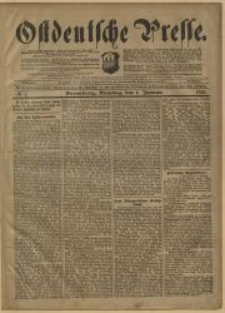 Ostdeutsche Presse. J. 25, № 1 (1 stycznia 1901)