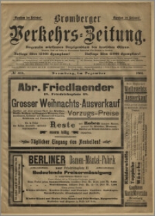 Bromberger Verkehrs-Zeitung : Ungemein wirksames Anzeigenblatt des deutschen Ostens. № 408 (grudzień 1901)