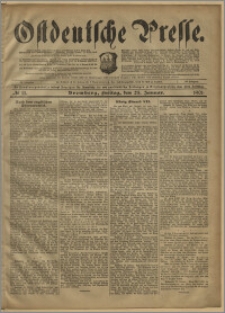 Ostdeutsche Presse. J. 25, № 21 (25 stycznia 1901)