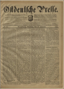 Ostdeutsche Presse. J. 25, № 23 (27 stycznia 1901)