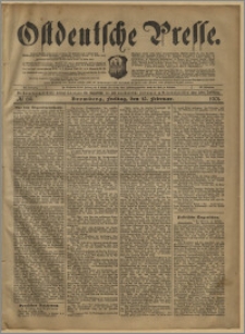 Ostdeutsche Presse. J. 25, № 39 (15 lutego 1901)