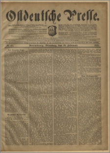 Ostdeutsche Presse. J. 25, № 42 (19 lutego 1901)