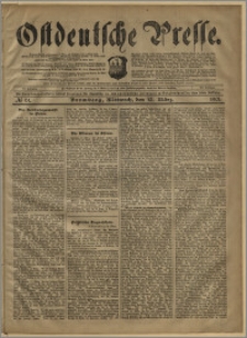 Ostdeutsche Presse. J. 25, № 61 (13 marca 1901)