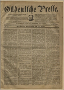 Ostdeutsche Presse. J. 25, № 70 (23 marca 1901)