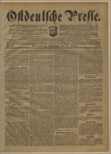 Ostdeutsche Presse. J. 25, № 77 (31 marca 1901)