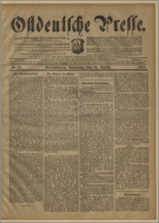 Ostdeutsche Presse. J. 25, № 87 (14 kwietnia 1901)