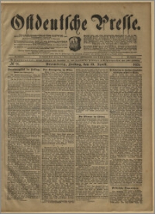 Ostdeutsche Presse. J. 25, № 91 (19 kwietnia 1901)