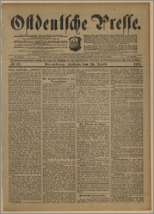 Ostdeutsche Presse. J. 25, № 97 (26 kwietnia 1901)