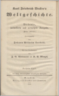 Karl Friedrich Becker's Geschichte des Mittelalters. T. 3