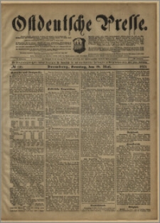 Ostdeutsche Presse. J. 25, № 116 (19 maja 1901)