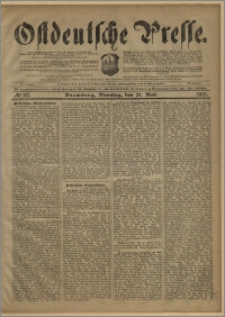 Ostdeutsche Presse. J. 25, № 117 (20 maja 1901)