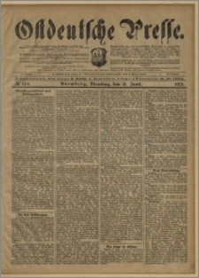 Ostdeutsche Presse. J. 25, № 134 (11 czerwca 1901)