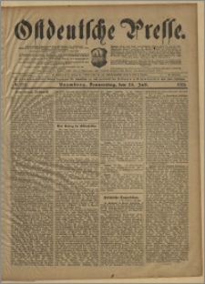 Ostdeutsche Presse. J. 25, № 172 (25 lipca 1901)