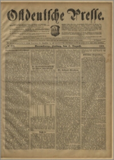 Ostdeutsche Presse. J. 25, № 179 (2 sierpnia 1901)