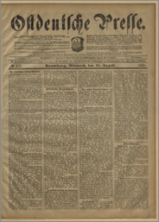 Ostdeutsche Presse. J. 25, № 201 (28 sierpnia 1901)