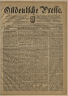 Ostdeutsche Presse. J. 25, № 206 (3 września 1901)