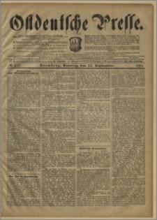 Ostdeutsche Presse. J. 25, № 223 (22 września 1901)