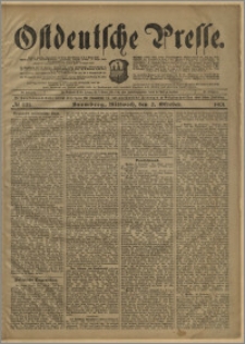 Ostdeutsche Presse. J. 25, № 231 (2 października 1901)