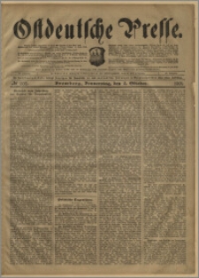 Ostdeutsche Presse. J. 25, № 232 (3 października 1901)