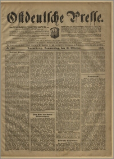 Ostdeutsche Presse. J. 25, № 238 (10 października 1901)