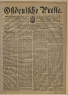 Ostdeutsche Presse. J. 25, № 247 (20 października 1901)