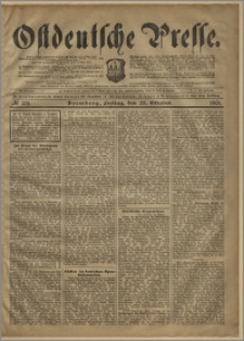 Ostdeutsche Presse. J. 25, № 251 (25 października 1901)