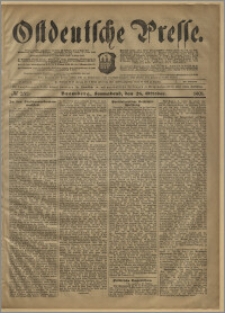 Ostdeutsche Presse. J. 25, № 252 (26 października 1901)