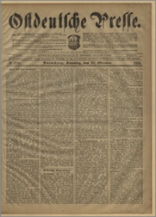 Ostdeutsche Presse. J. 25, № 253 (27 października 1901)