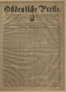 Ostdeutsche Presse. J. 25, № 255 (30 października 1901)