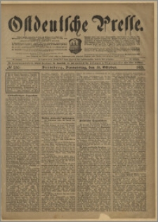 Ostdeutsche Presse. J. 25, № 256 (31 października 1901)