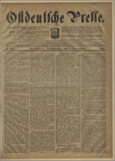 Ostdeutsche Presse. J. 25, № 262 (7 listopada 1901)