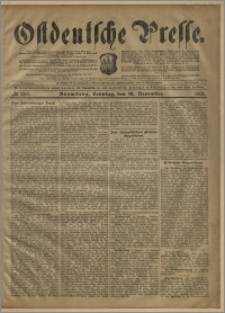 Ostdeutsche Presse. J. 25, № 265 (10 listopada 1901)