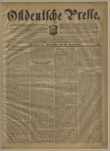 Ostdeutsche Presse. J. 25, № 267 (13 listopada 1901)