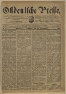 Ostdeutsche Presse. J. 25, № 277 (26 listopada 1901)